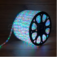 Дюралайт LED, свечение с динамикой (3W) - мульти (RYGB), бухта 100м, SL121-329