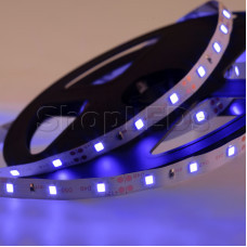 Лента светодиодная 12В, SMD2835, 4,8Вт/м, 60 LED/м, синий, 8мм, 5м, IP20 LAMPER