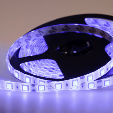 LED лента силикон, 10 мм, IP65, SMD 5050, 60 LED/m, 12 V, цвет свечения синий