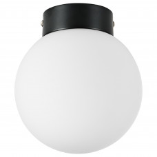 812017 Люстра GLOBO 1х40W E14 matt black/white