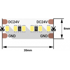 Лента светодиодная DesignLed DSG2A300 SL00-00002840 DSG2A300-24-WW-33