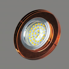 8260 BN-SVТочечный светильник Brown(Purpl)-Silver